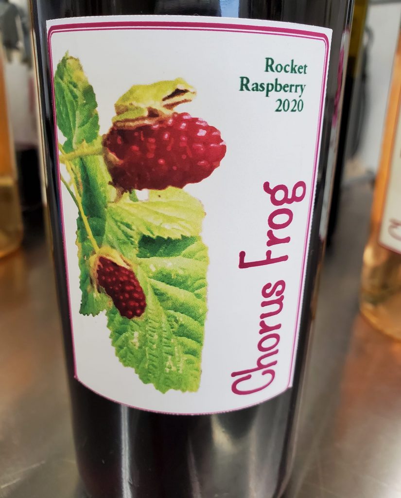 Raspberry Release! Chorus Frog Winery