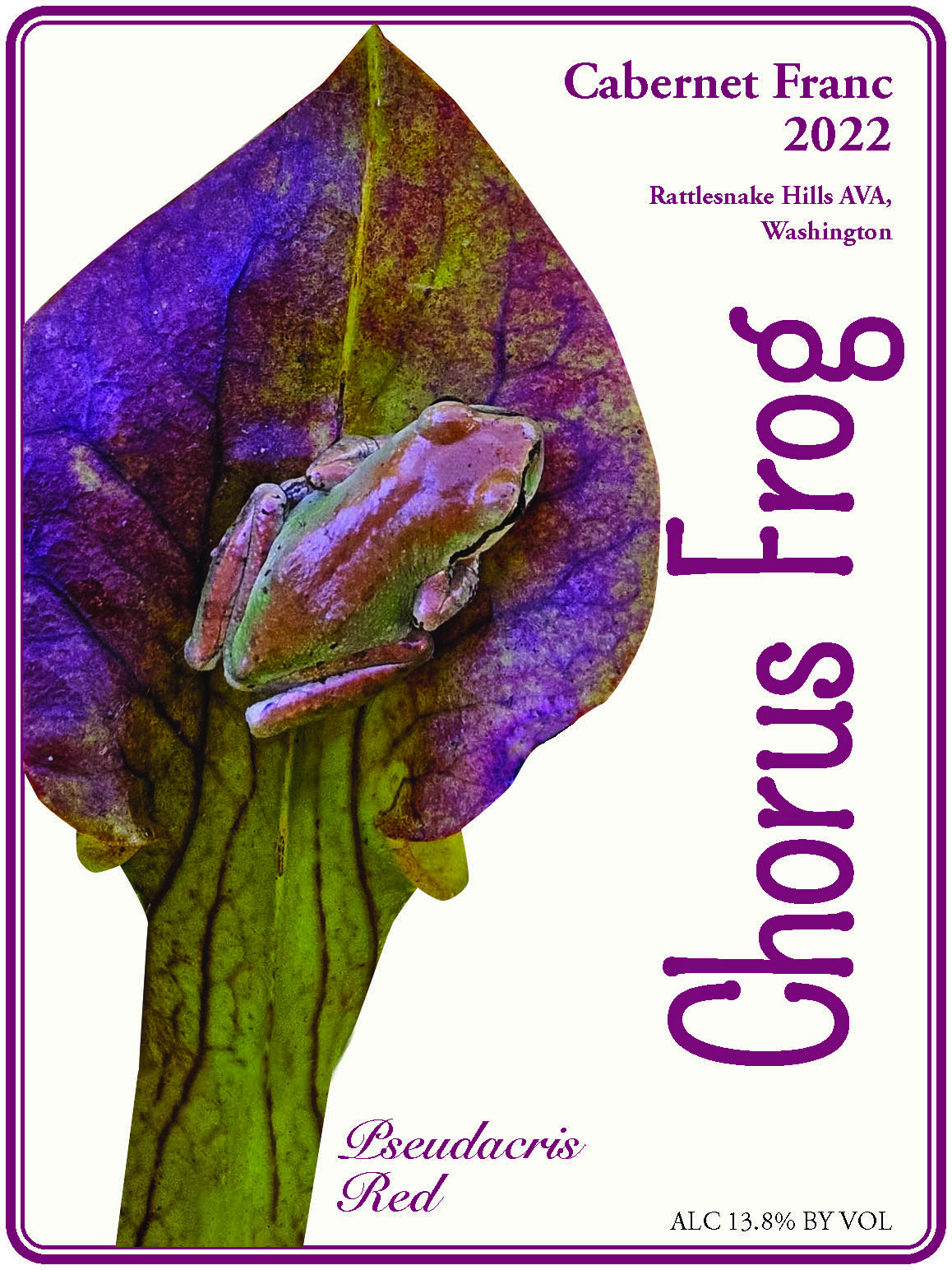 2022 Cabernet Franc label