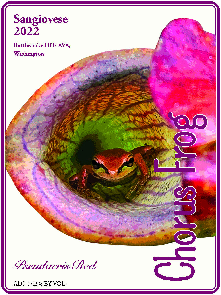 Sangiovese 2022 label