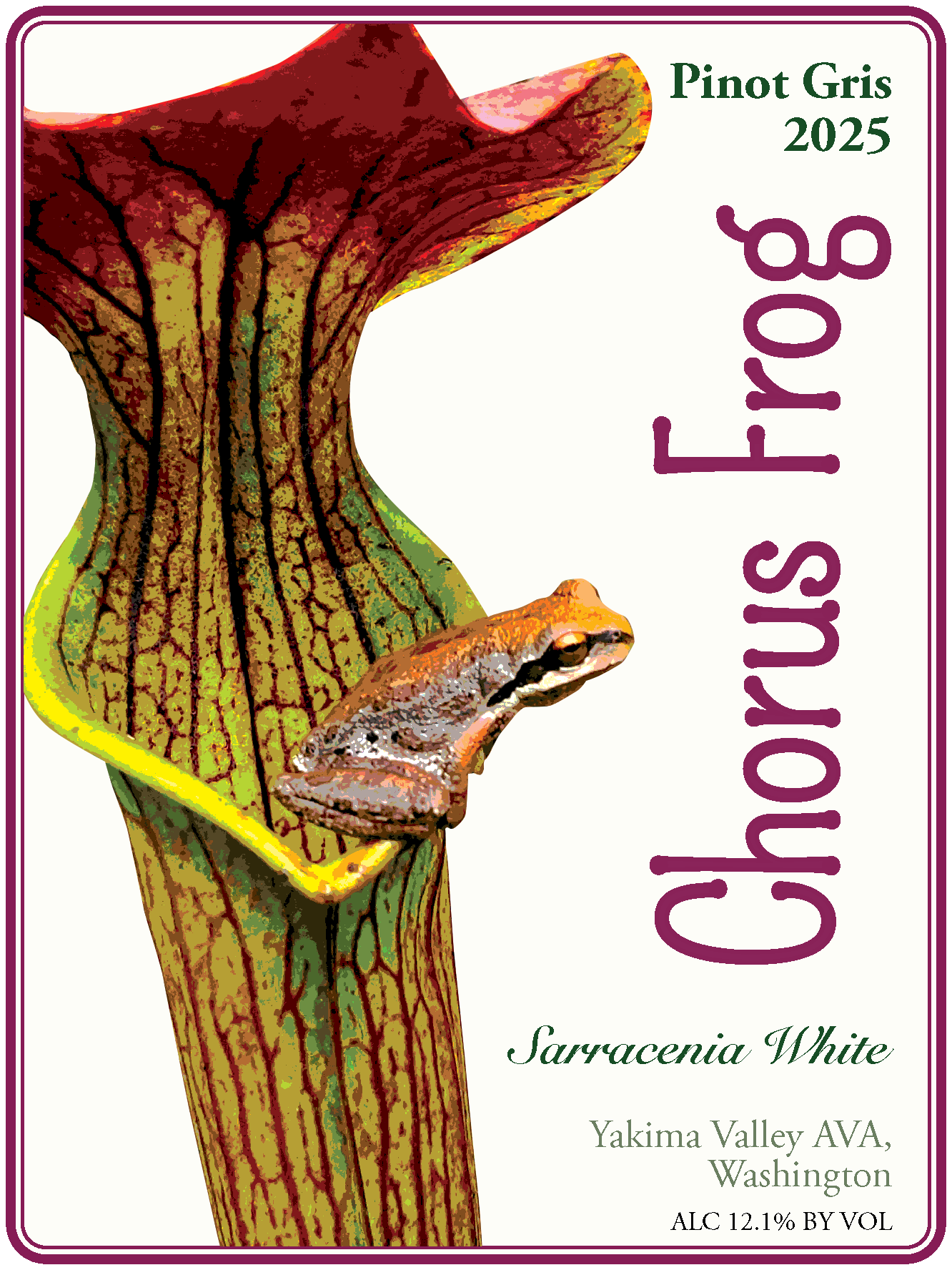 Pinot Gris 2025 label