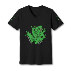 Drink Wine from Here V-Neck Tee